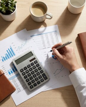 Invest Value Planning Report with Graph Goal and Management Rate Calculation with planning, invest, value, report, goal, management, graph