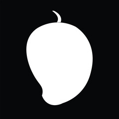 White pear icon vector © Priyangka