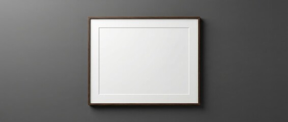 Artistic blank canvas displayed in modern gallery minimalist design contemporary art environment indoor setting focus on empty space inspiring creative ideas