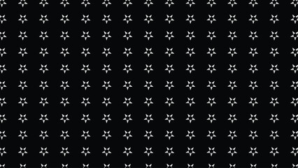  abstract black and white geometric seamless pattern featuring repeating shapes