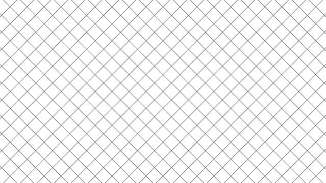 Simple geometric pattern of intersecting lines forming diamonds on a white background.