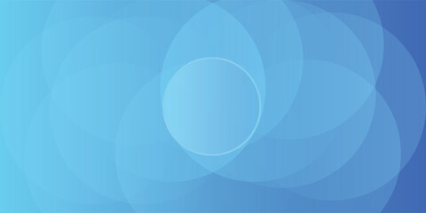 Obraz premium Abstract blue wave background. Vector illustration