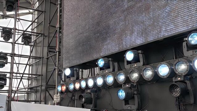 An In-Depth Examination of Concert Production Hardware and Illumination Systems Including Fixtures and LED Video Walls