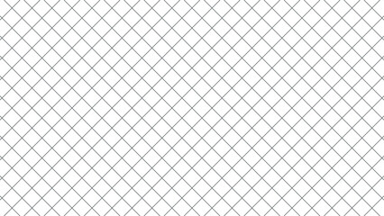 Geometric pattern of a subtle gray diamond grid on a clean white background.