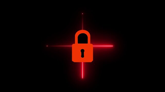 Cybersecurity concept. Man enter username and password for personal information access. Data login protect and secure internet access, screen padlock technology, cyber security, encryption privacy,