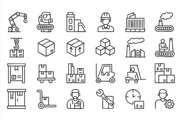 Fototapeta premium Courier and dispatch symbols for ecommerce