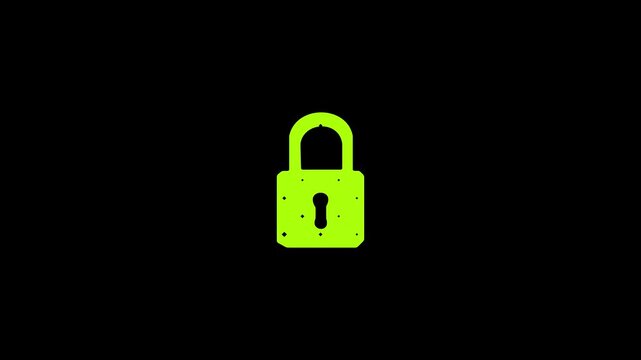 Cybersecurity concept. Man enter username and password for personal information access. Data login protect and secure internet access, screen padlock technology, cyber security, encryption privacy,