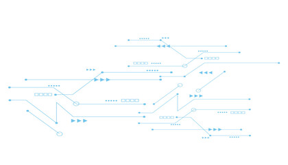 Vectors Abstract connecting lines and dots. Social networking, network connection and global communication technology background