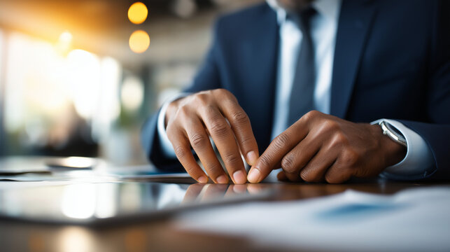 Hands handling complex client requests at workspace business assistant with strategic planning shown clearly bright office with problem solving efficiency visible professional