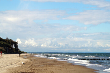 Strand, K&uuml;ste, Meer, Himmel, Horizont