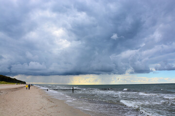 Strand, K&uuml;ste, Meer, Himmel, Horizont