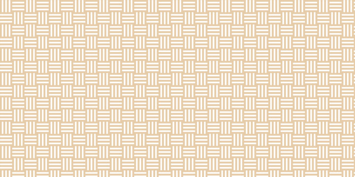 abstract brown square overlap ornament textile fabric transparent maze and line mosaic tile texture retro ornament vector background