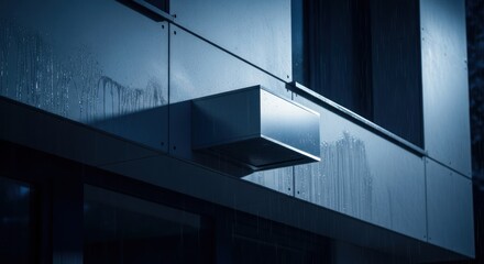 Fototapeta premium Modern Building Exterior Detail.