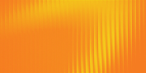 Abstract orange stripe background. Digital texture with vertical light beams and vibrant warm gradient for modern graphic design. Vector Illustration.