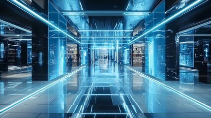 Future technological sense business space