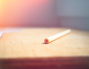 Diagonal small stick in detail object background