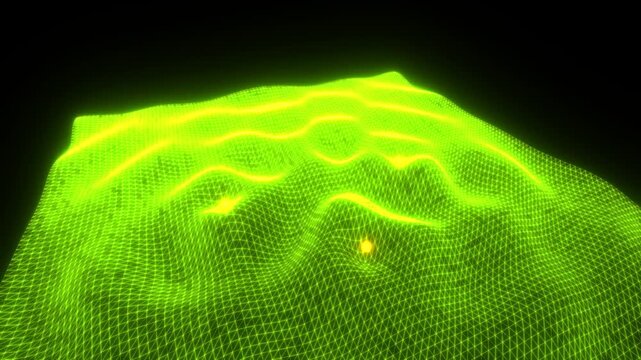 Complex Wave Interference Patterns with Multiple Sources Creating Intricate Ripple Networks - 4K Physics Visualization