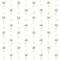 Fototapeta premium seamless little flowers pattern