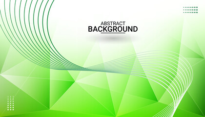 Abstract colorful polygonal gradient background with flowing wave lines, modern low poly geometric shapes, dotted texture for technology, presentation, website header and creative design