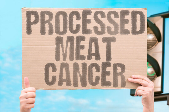 "Processed Meat Cancer" Cured protein disease link. CURED. PROTEIN. DISEASE. LINK. CANCER.