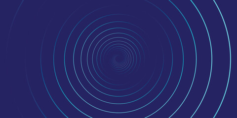 Background geometric shapes circle line blue. orbit gradient color. Galaxy and technology pattern © Fajar