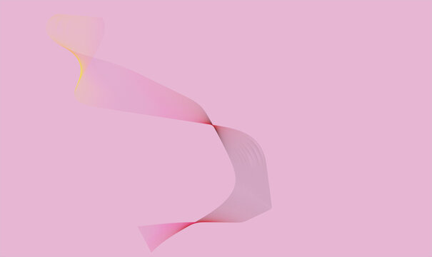 Gradient abstract line