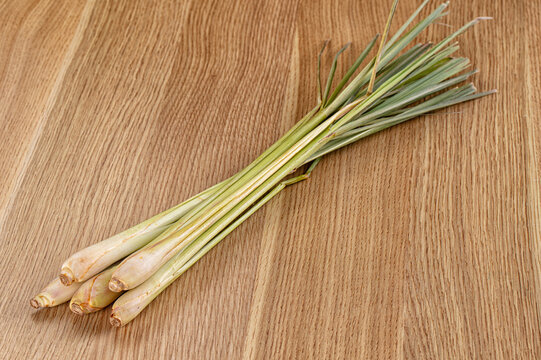 Fresh freen lemongrass aroma heap