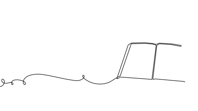 Art book line education open read illustration school one continuous icon. Line book sketch study outline research shelf paper drawn stack old background bible hand vector library doodle pen write.