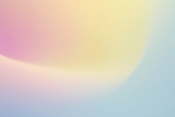 Pastel Rainbow Colored Gradient Background Banner