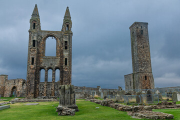 St. Andrews Cathedral in St. Andrews, Scotland © Karl Allen Lugmayer