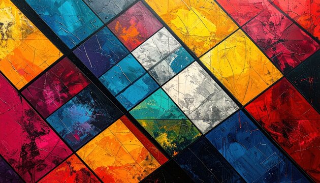 Abstract squares