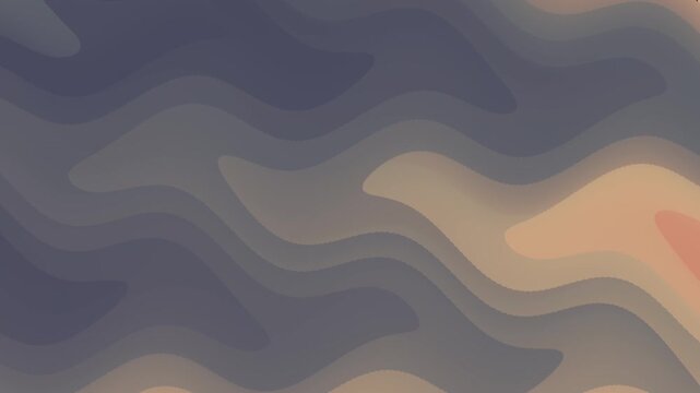 Abstract background with blurred grayish brown layers and wave patterns. Ideal for web design, digital art, presentations, and prints.