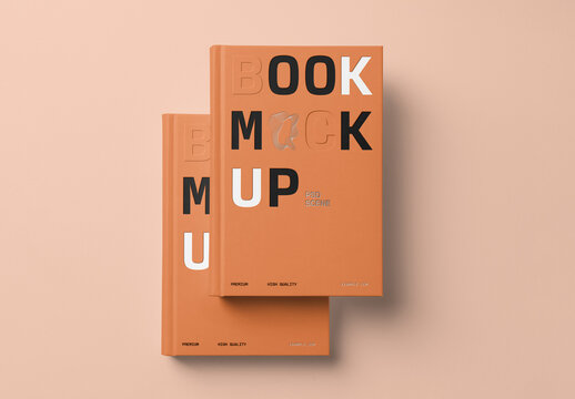 Two Lying Book Mockups
