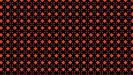 A black and orange patterned background. .