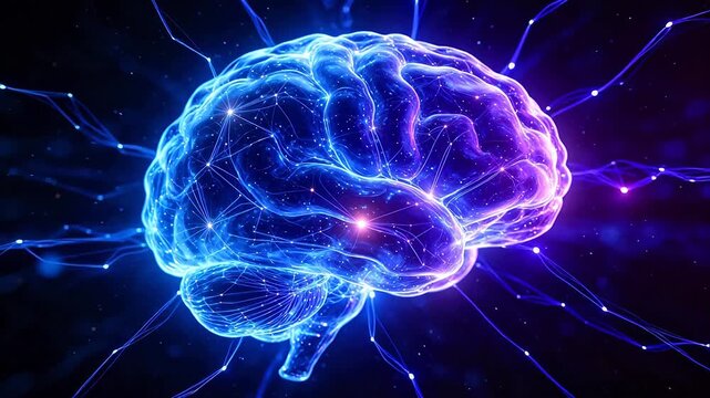 Neural network brain visualization