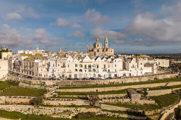 Locorotondo is a town in Italy, in the Apulia region, in the province of Bari.