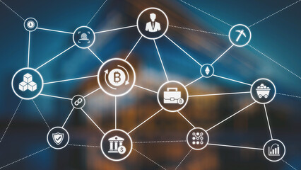 Cryptocurrency enable digital finance with decentralized defi systems. Cryptocurrency market grow...