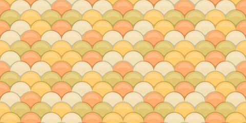 Elegant pasteltoned fish scale pattern.  Perfect for website backgrounds, textile designs, or decorative projects.  Evokes a sense of calm and sophistication. © Olena