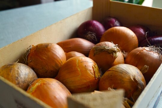 box of onions