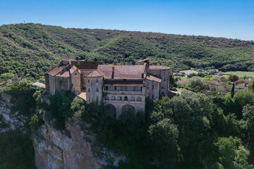 Fototapeta premium Historic and medieval village of Bruniquel in the South of France