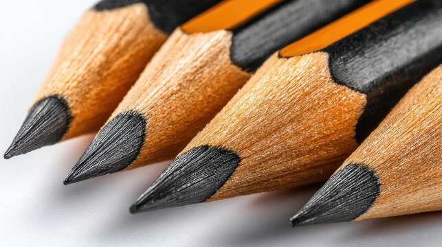 Collection of Brand New Unsharpened Graphite Pencils