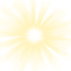 Obraz premium Vibrant sunburst radiating warm golden light energy