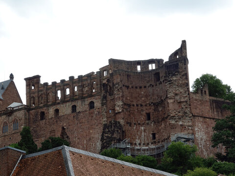 Ch&acirc;teau d'Heidelberg en Allemagne