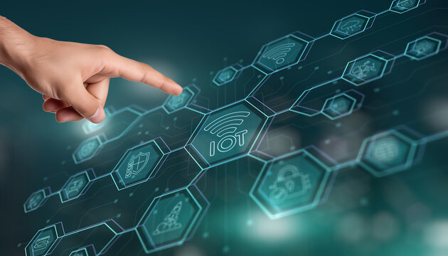 IoT connects devices to the internet, enabling data exchange and smart automation for various applications
