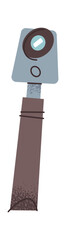 Naklejka premium Ophthalmoscope diagnostic medical device design