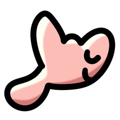 illustration of a cartoon dog