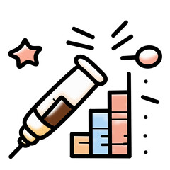 vector illustration of medical icons