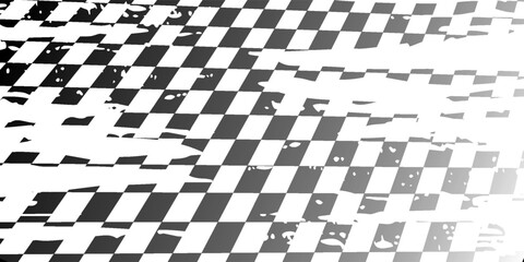Obraz premium Abstract geometric seamless pattern. Repeating geometric tiles with white and black squares. illustration. eps10 modern