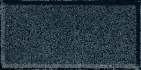 Fototapeta premium Dark asphalt texture background with rough grunge surface and border frame