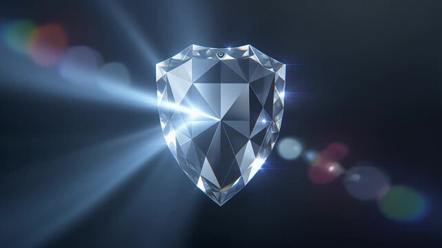 Crystal Shield For Cybersecurity And Data Protection